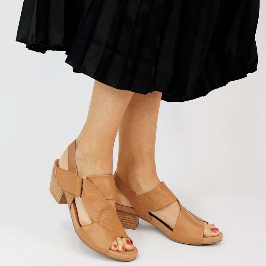 Heels Top End | Chiffley Dark Tan