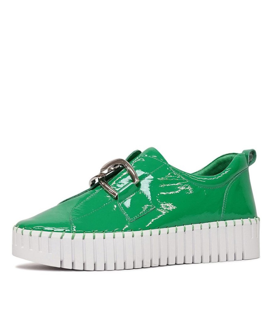 Flats Django & Juliette | Bage Emerald Patent