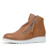 Boots Top End | Ohmy Dark Tan Leather Ankle Boots