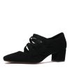 Heels Django & Juliette | Hannon Black Suede Heels