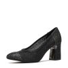 Heels Django & Juliette | Kenedi Black Shimmer