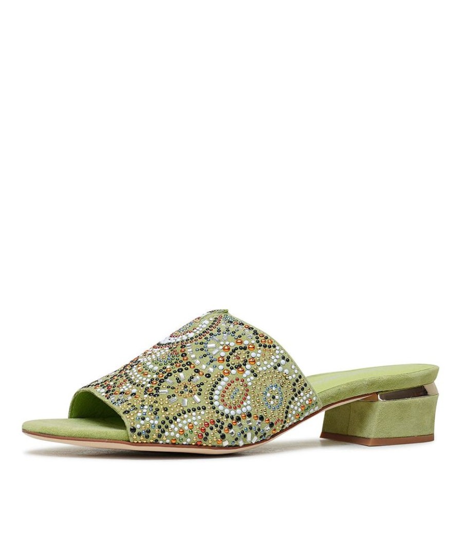 Sandals Django & Juliette | Tammy Pale Lime