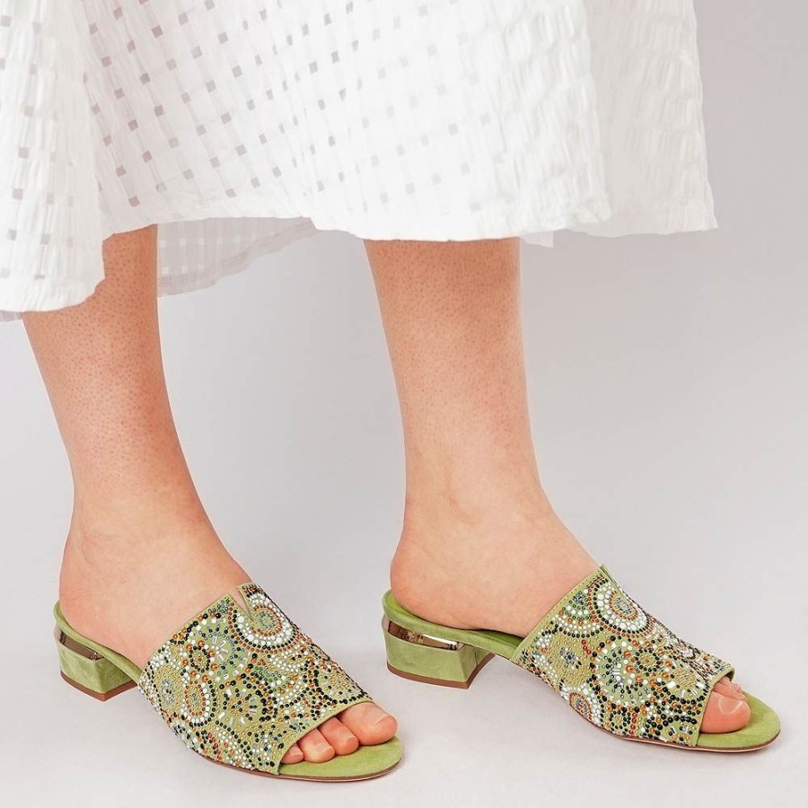 Sandals Django & Juliette | Tammy Pale Lime