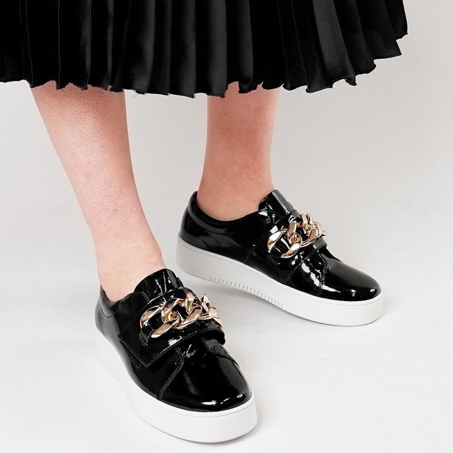 Flats Django & Juliette | Layan Black Patent