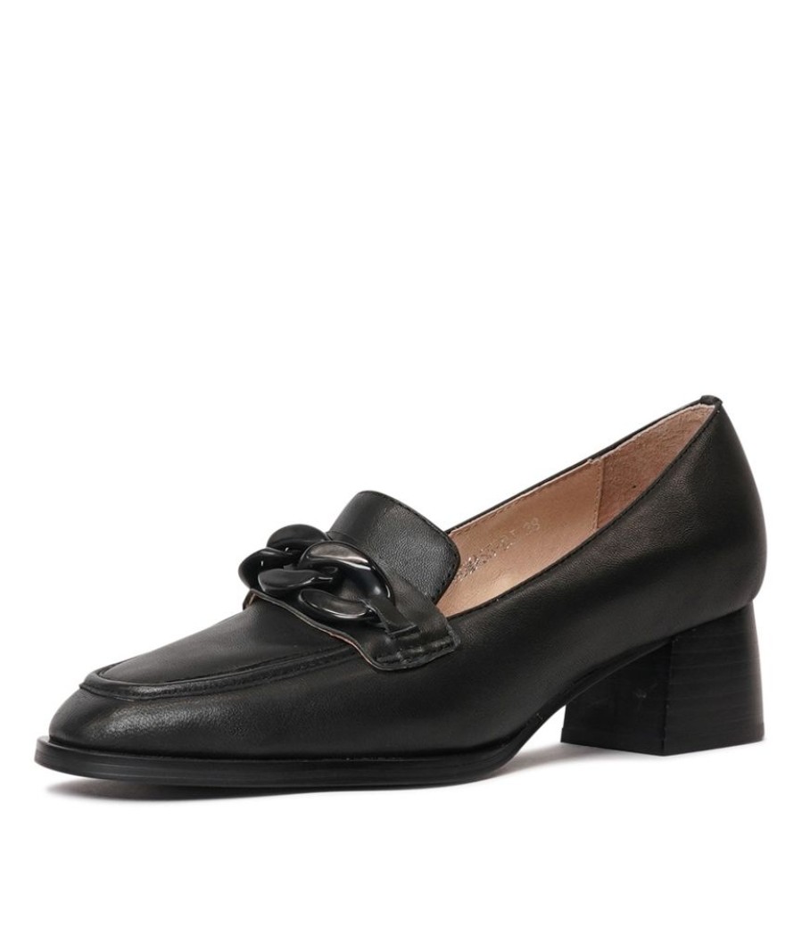 Flats Django & Juliette | Nomass Black Leather