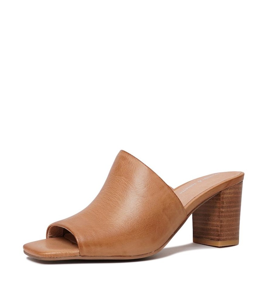 Heels Django & Juliette | Padden Dark Tan