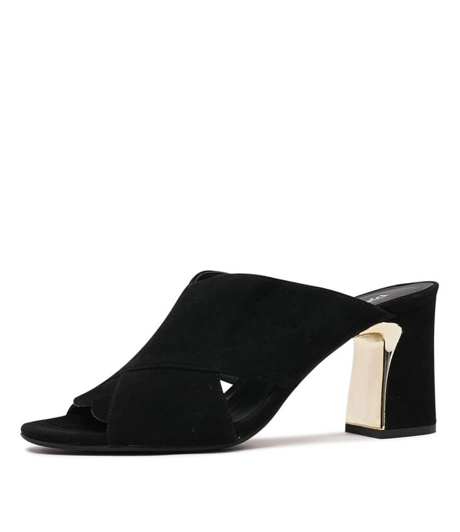 Heels Django & Juliette | Kadmos Black Suede