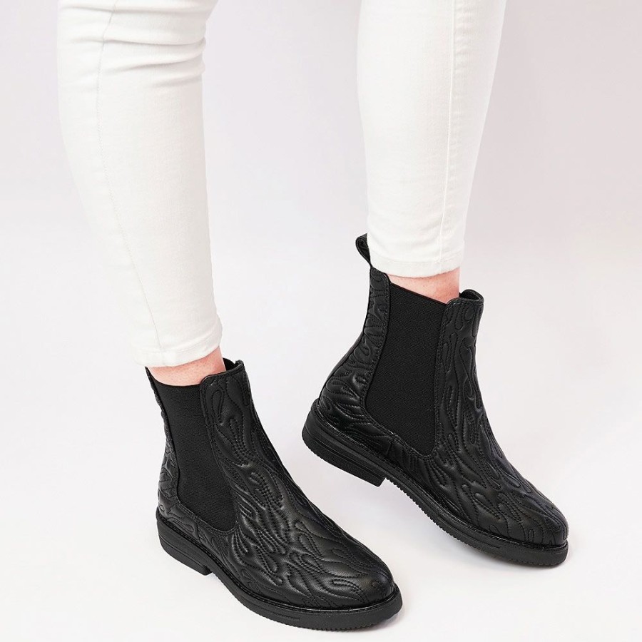 Boots Rollie | Chelsearise Black Fuego