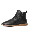 Boots Sala | Manic Black Leather Ankle Boots