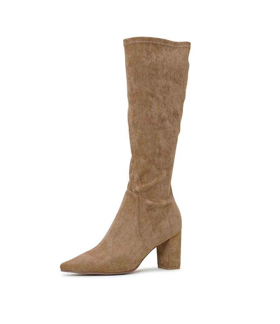 Boots Django & Juliette | Norass Sand Knee High Boots