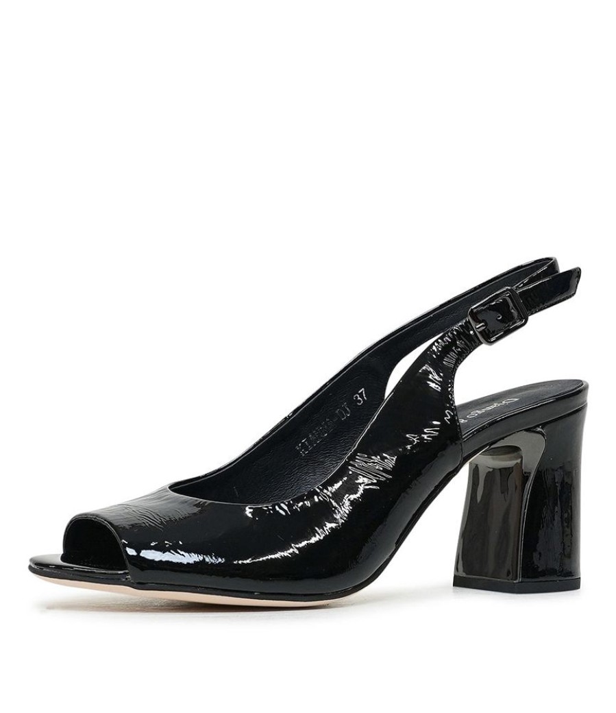 Heels Django & Juliette | Kianna Black Patent