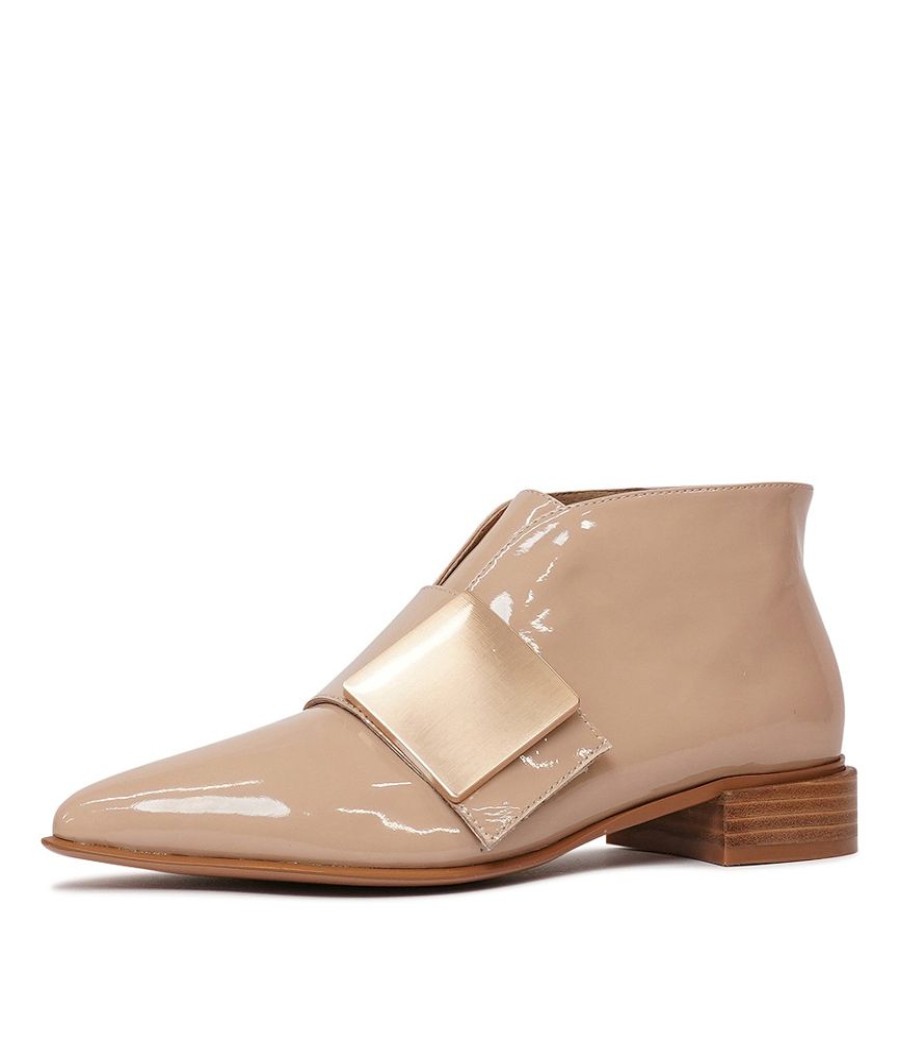 Boots Django & Juliette | Essy Camel Patent