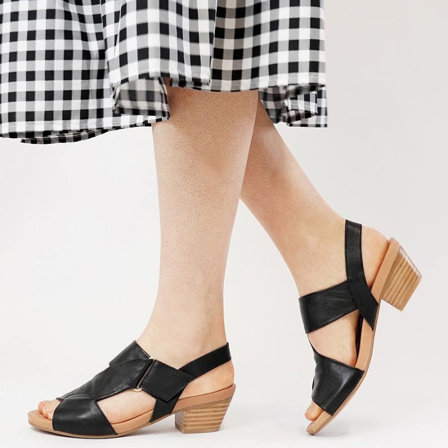 Heels Top End | Chiffley Black / Natural