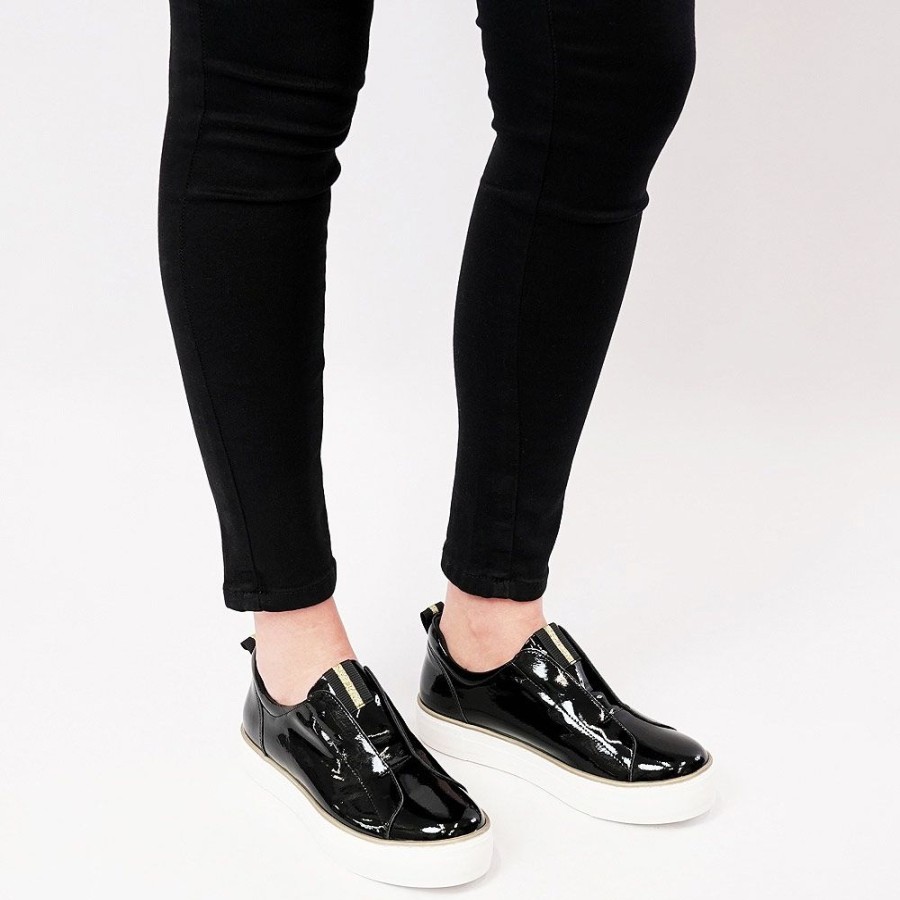 Flats Django & Juliette | Fredie Black Patent