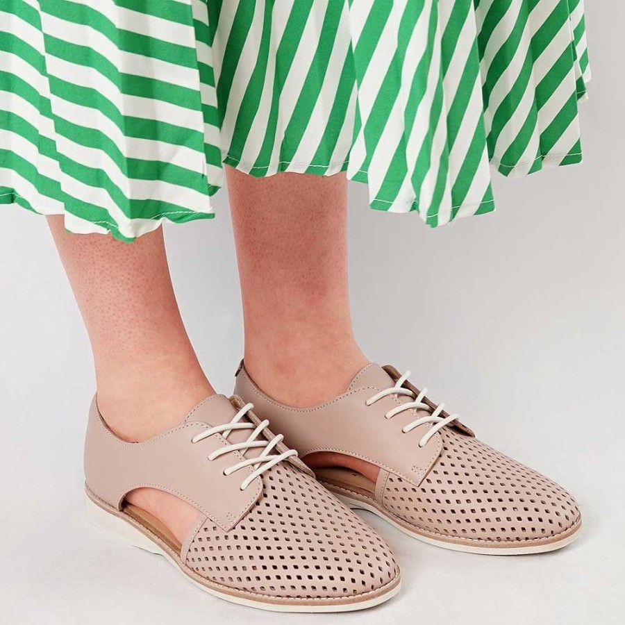 Flats Rollie | Sidecut Punch Chalk Pink