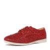 Flats Rollie | Derby Rhinestone Red