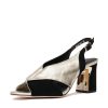 Heels Django & Juliette | Kruz Black / Pale Gold