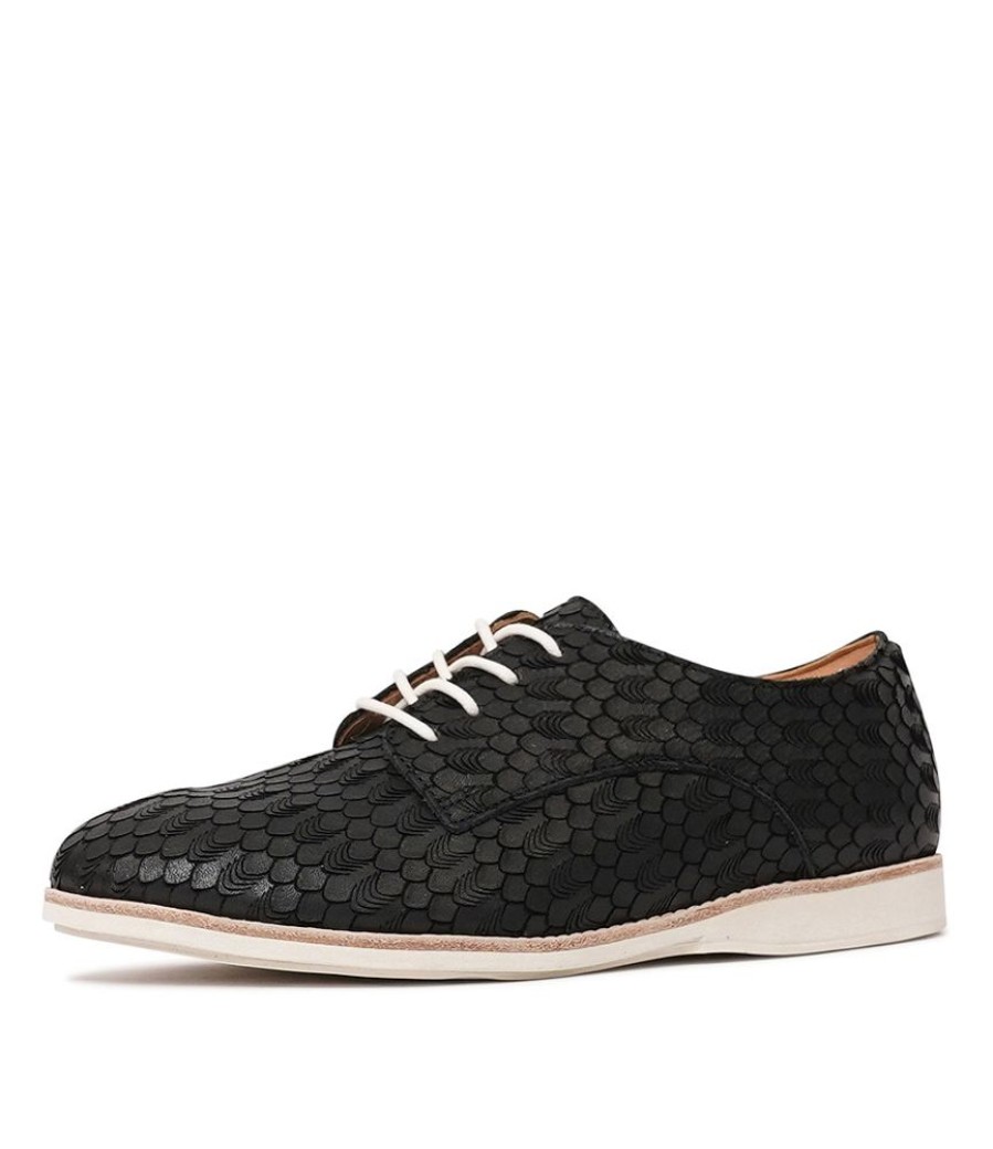 Flats Rollie | Derby Geo Black