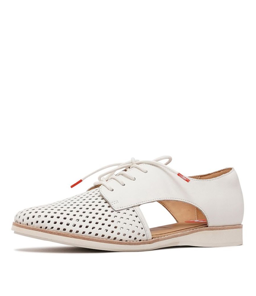 Flats Rollie | Sidecut Punch Sports White