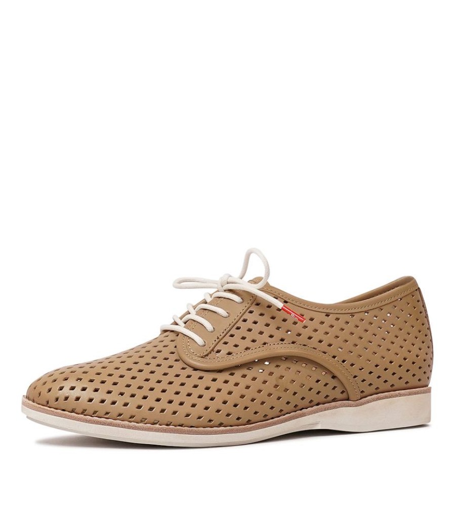 Flats Rollie | Derby Punch Sand