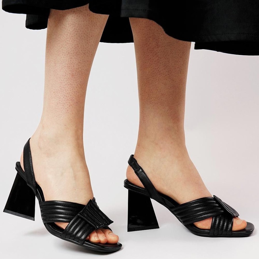 Heels Django & Juliette | Haiki Black Leather