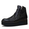 Boots Top End | Nene Black/ Black Leather Ankle Boots