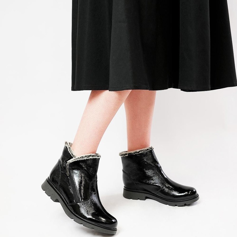 Boots Neo Shoes | Hf-21062Ne Black Patent