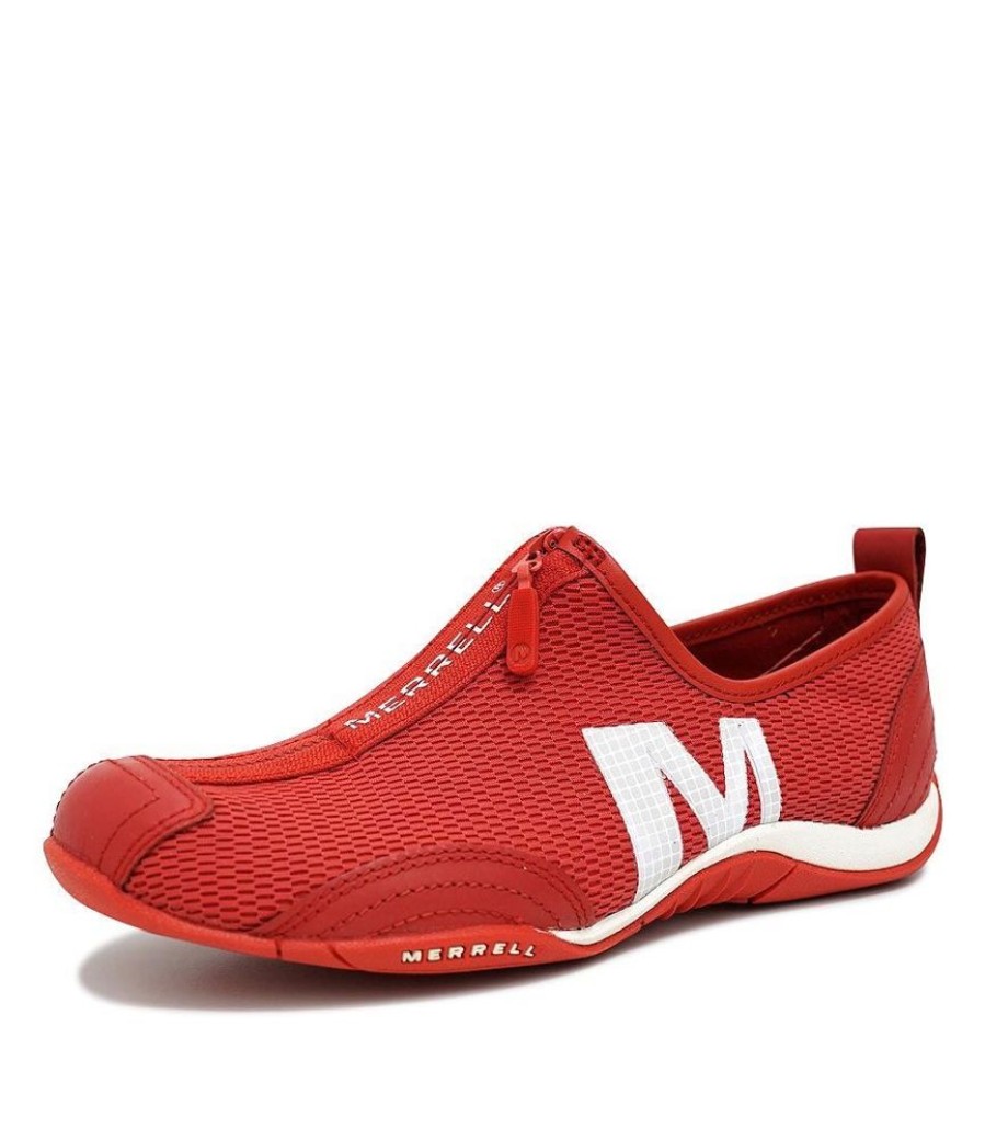 Flats Merrell | Barrado Red