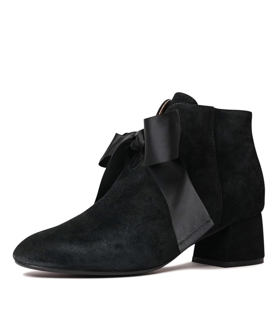 Boots Django & Juliette | Corla Black Suede