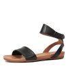 Sandals EOS Shoes | Lauren Black Leather Sandals