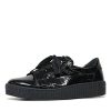 Flats Gabor | Amelia Black Patent Leather Sneakers