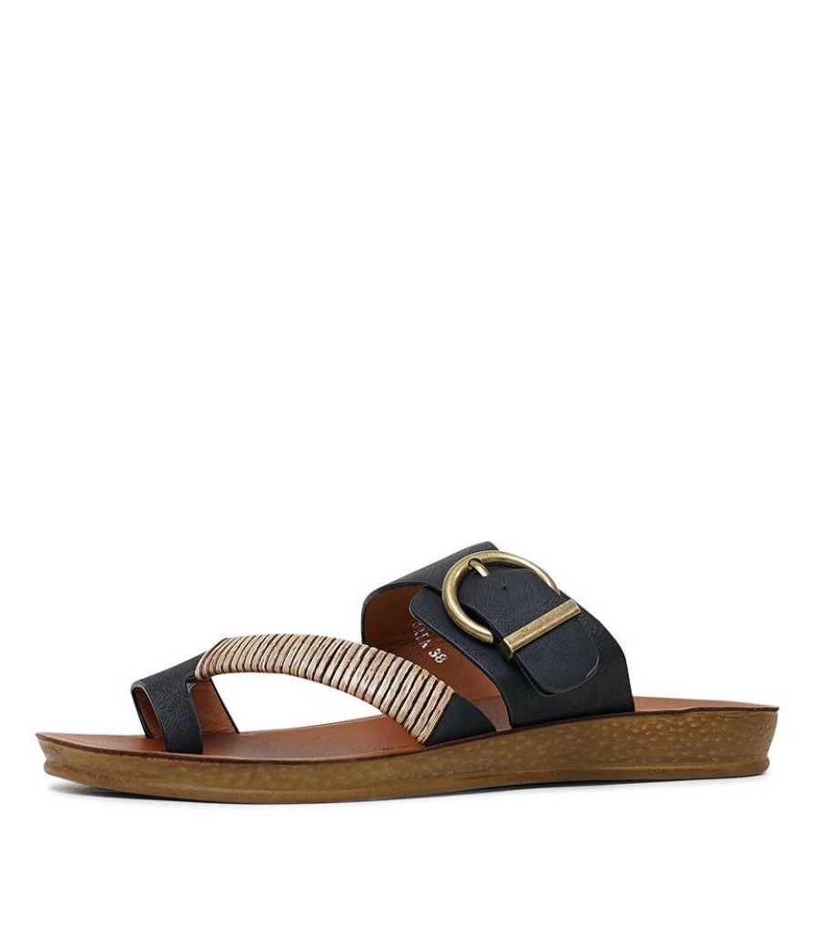 Sandals Los Cabos | Bria Black Sandals