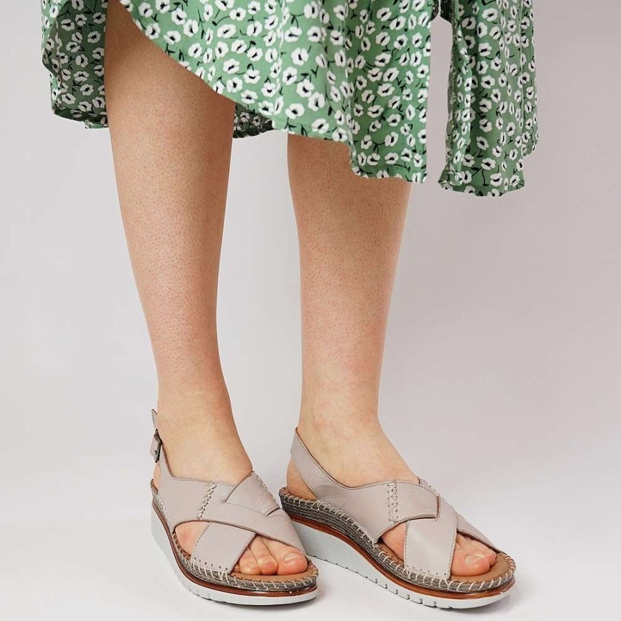 Sandals Sala | Oamira Silver Grey