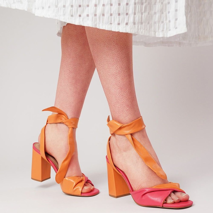 Heels Carrano | 154038 Fuchsia/ Orange