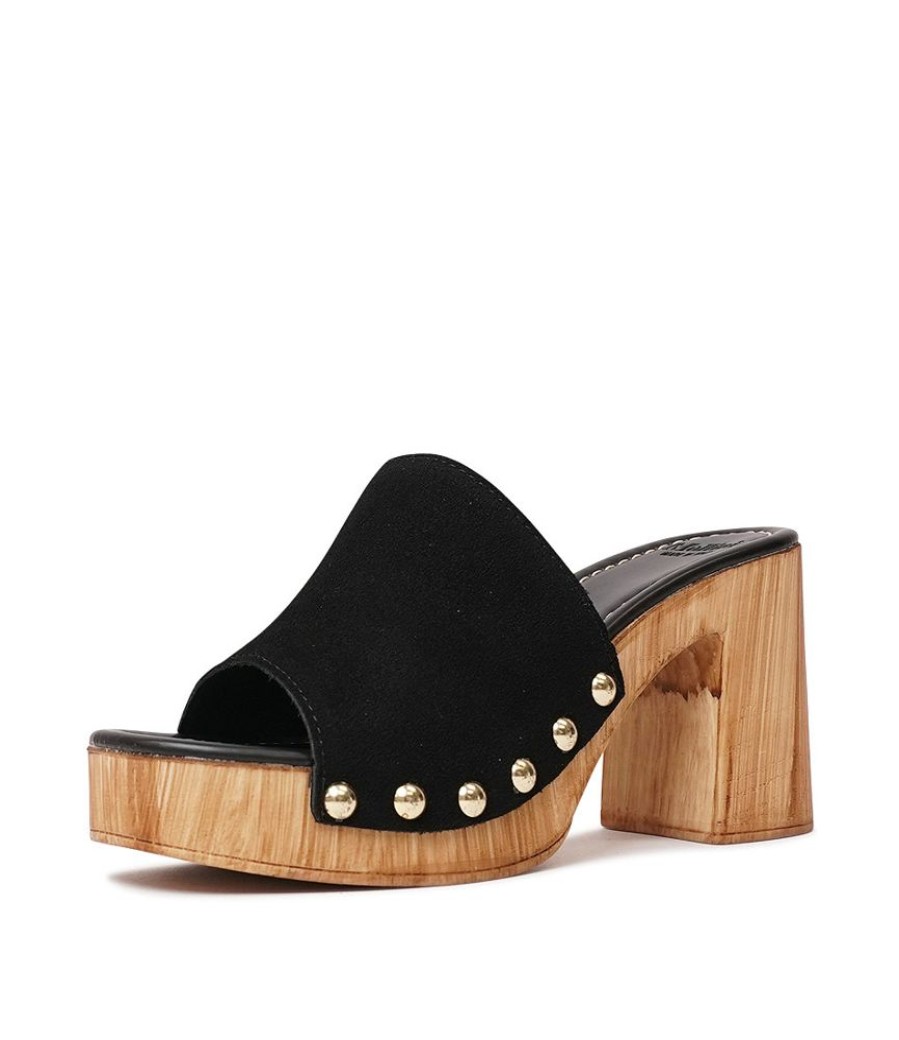 Heels Mollini Shoes | Harmoni Black Suede