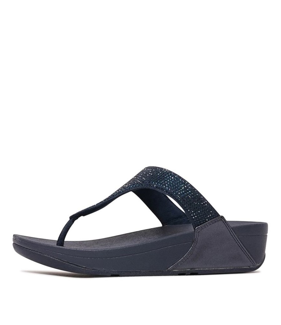 Sandals Fitflop | Lulu Crystal Midnight Navy