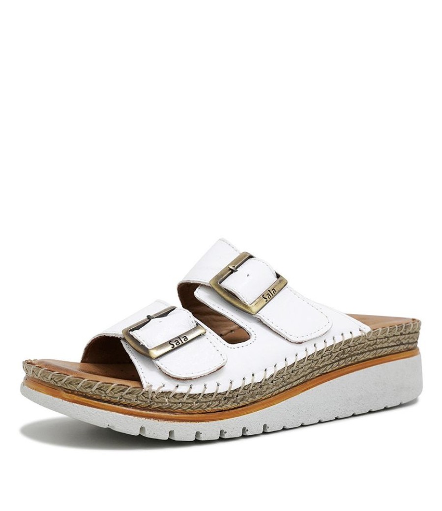 Sandals Sala | Oasis White Leather Sandals