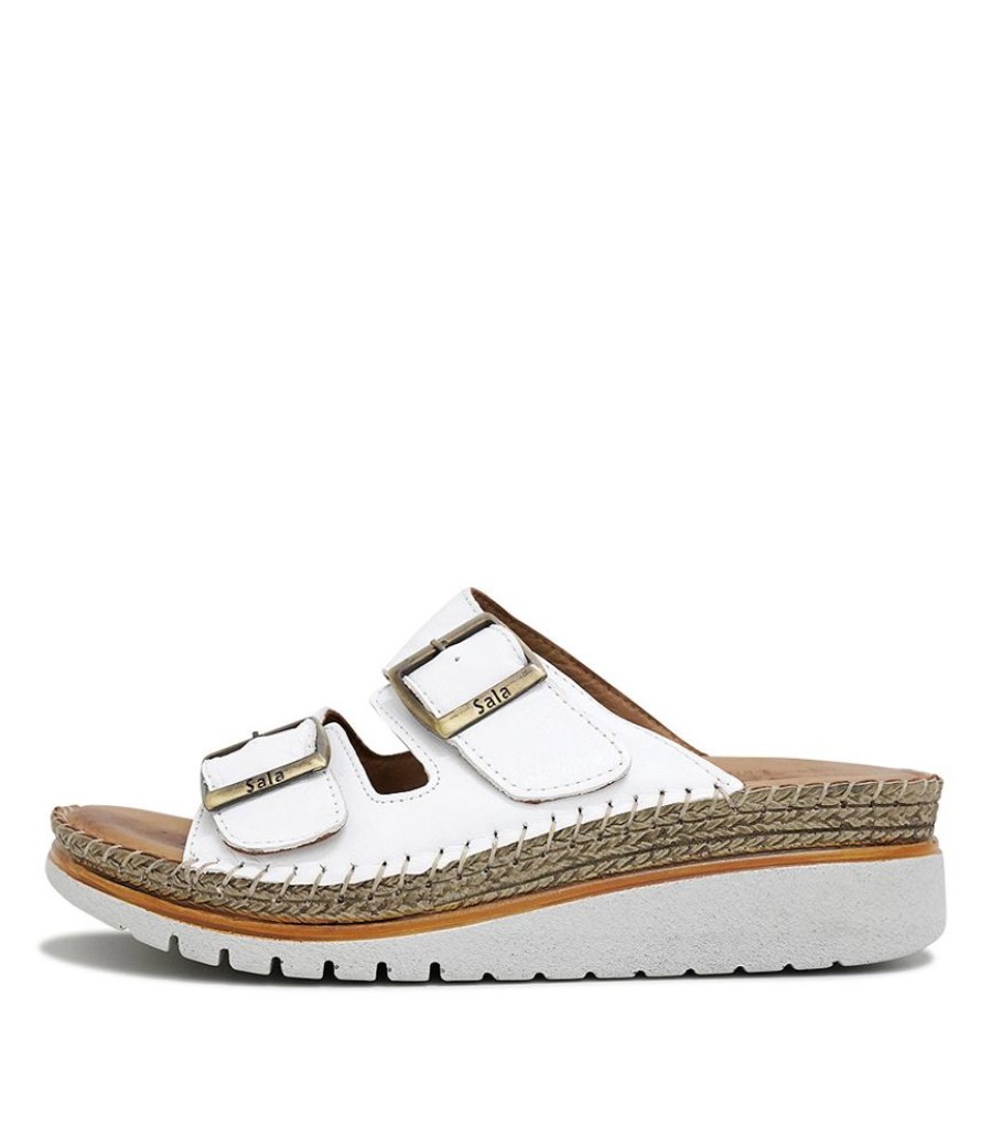 Sandals Sala | Oasis White Leather Sandals