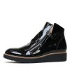 Boots Top End | Ohmy Black Patent Leather Ankle Boots